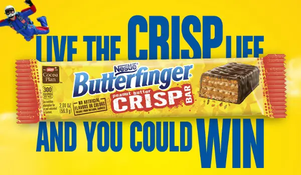 Live the Butterfinger Crisp Life