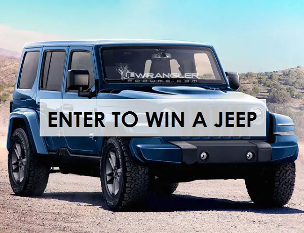 Carolina Ale House-2018 Win a Jeep Wrangler Sweepstakes