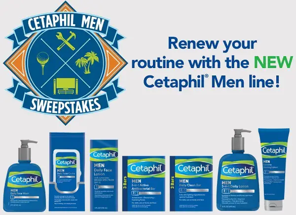 Cetaphil Men Renew Your Routine Sweepstakes