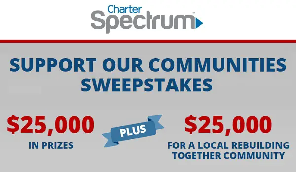 Charter Communications “2016 Best in Class” Sweepstakes