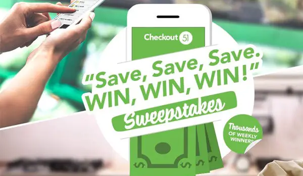 Checkout 51 Save, Save, Save! Win, Win, Win! Sweepstakes