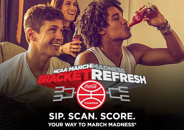 NCAA March Madness Bracket Refresh Challenge Instant Win Game