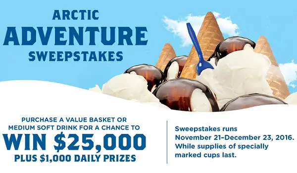 Culver’s/Pepsi Arctic Puzzle Adventure Sweepstakes