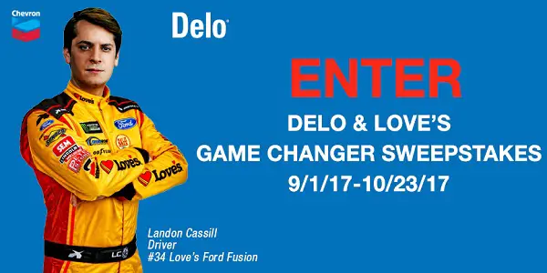 Delo & Love’s Game Changers Sweepstakes
