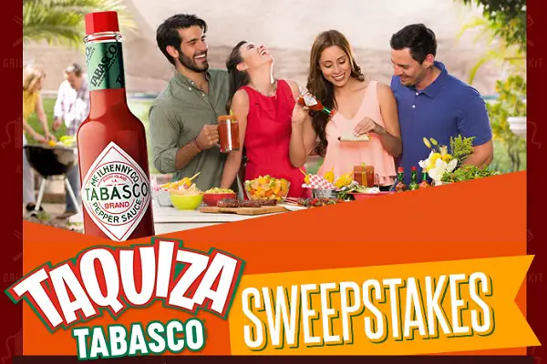 Tequila TABASCO Brand Sweepstakes