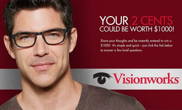 Visionworks Customer Satisfaction Survey at Eyewearsurvey.com