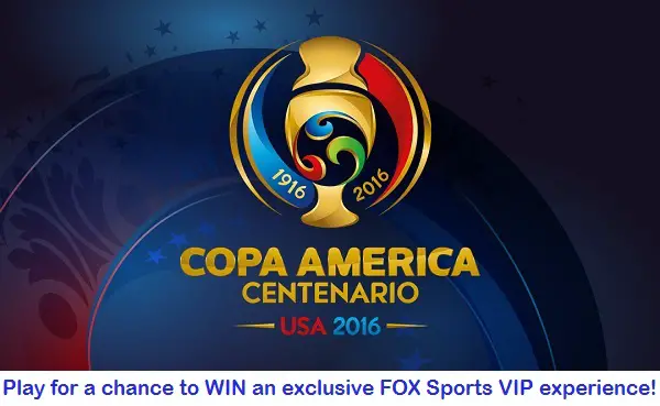 COPA America Bracket Contest & Sweepstakes