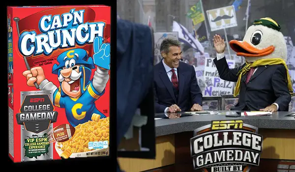 Gameday with Cap’n Crunch Sweepstakes