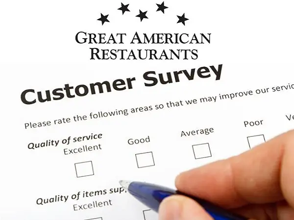 Great American Restaurants Guest Satisfaction Survey