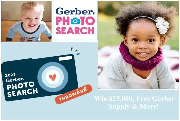 Gerber Photo Search Contest 2023: Win Cash of $25,000 & More!