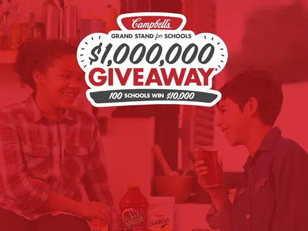 Grand Stand for Schools $1,000,000 Giveaway