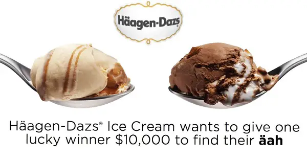 Häagen-Dazs Brand Find Your Äah Instant Win Game & Sweepstakes