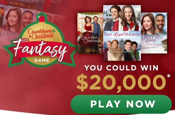 HallmarkChannel.com Christmas Fantasy Game Sweepstakes 2020