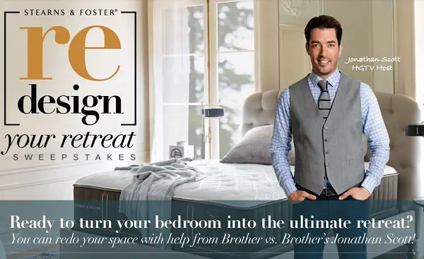 HGTV.com Stearns and Foster Redesign Your Retreat Sweepstakes