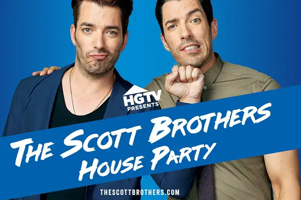 HGTV Scott Brothers House Party Tour Sweepstakes