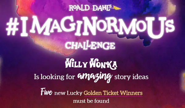 Roald Dahl's Imaginormous Challenge Contest