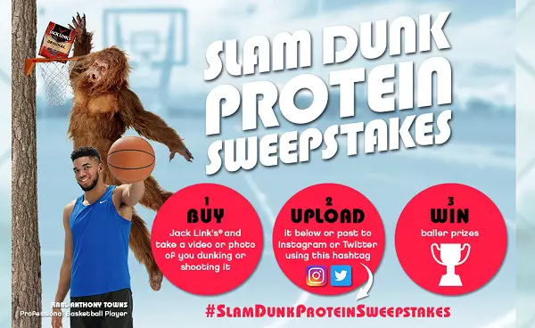 Jack Link’s Slam Dunk Protein Sweepstakes