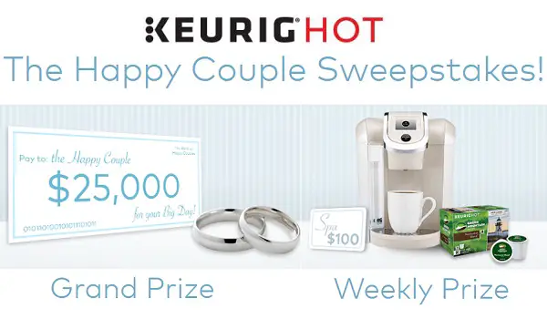 Keurig “Happy Couple” Sweepstakes