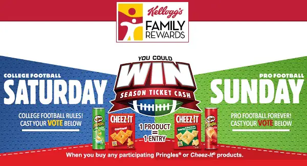 Kellogg’s Saturday vs. Sunday Sweepstakes