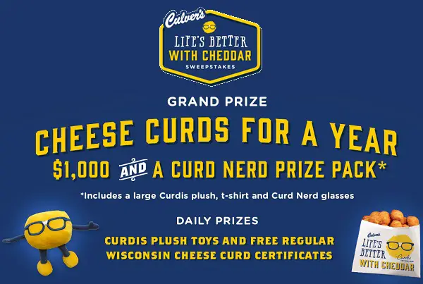 Culver’s Curd Nerd Sweepstakes