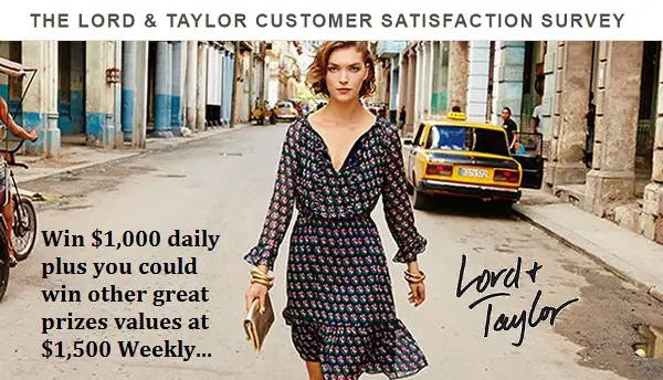 Lord & Taylor Customer Satisfaction Survey