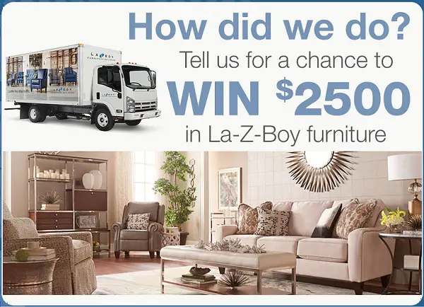 La-Z- Boy Satisfaction and Loyalty Sweepstakes