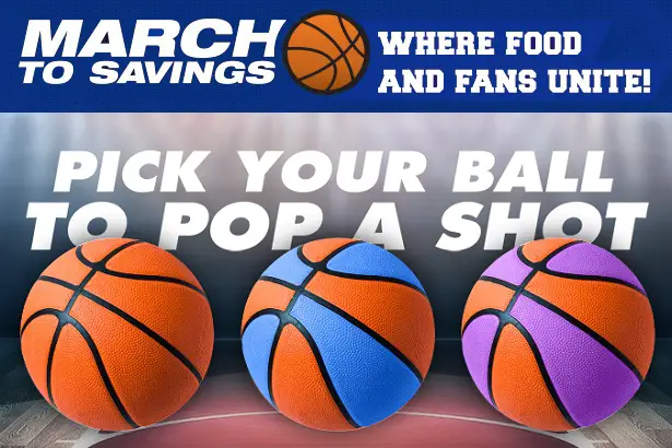 Kroger March to Savings: Your Turn to Score Instant Win Game