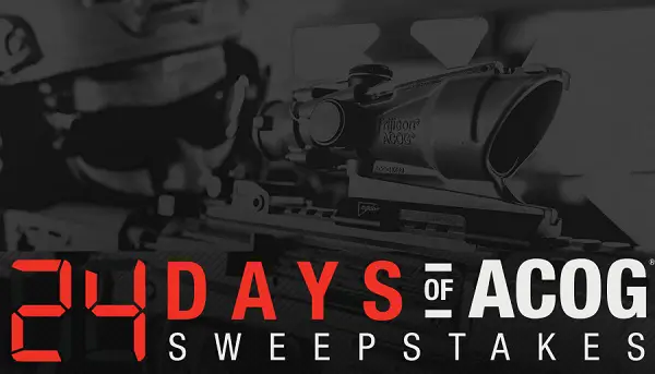 Trijicon 24 Days of ACOG Sweepstakes