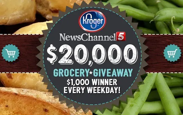 News Channel 5 and Kroger $20,000 Grocery Giveaway 2017