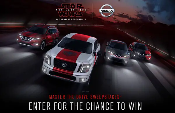 Nissan Star Wars Master the Drive Sweepstakes