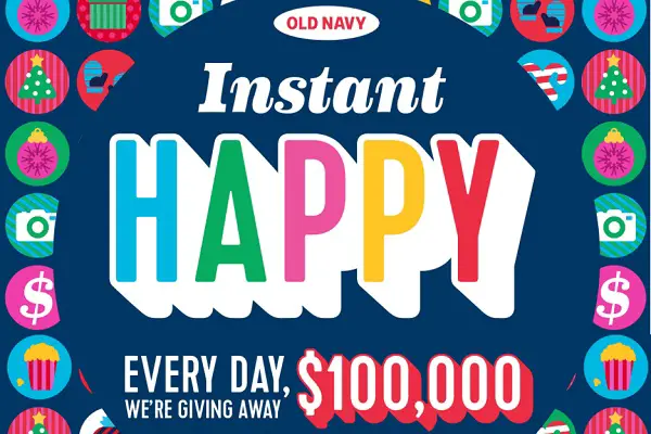 Old Navy Instant Happy Sweepstakes