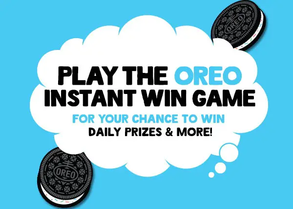 Oreo Instant Win Game