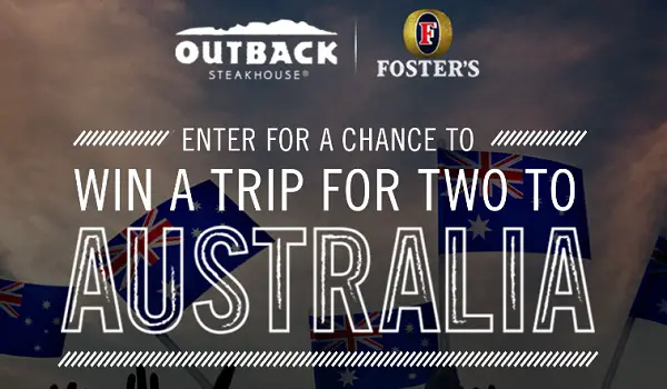 The Outback Steakhouse Australia Day Sweepstakes