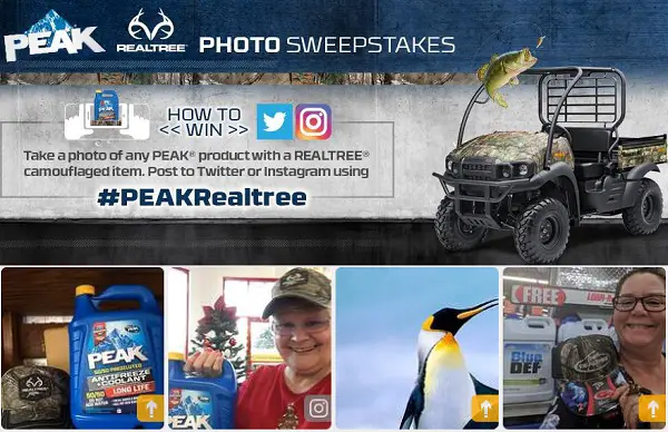 Peak Automotive - Show Me Your #PeakRealTree Sweepstakes