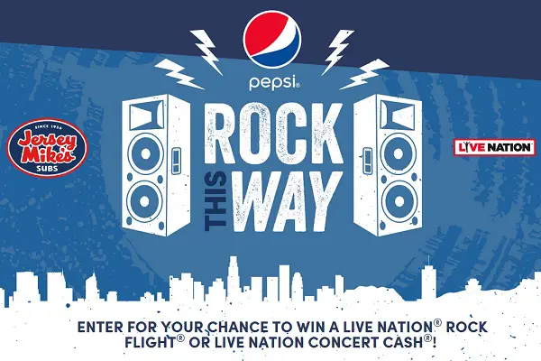 Pepsi Rock This Way Sweepstakes