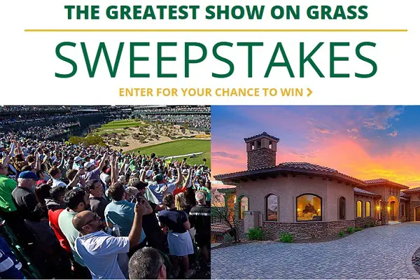 PGA Tour Greatest Show on Grass Sweepstakes