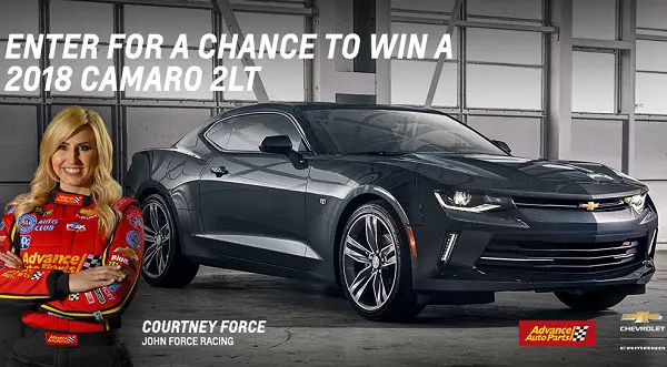 Race to Win 2018 Camaro Sweepstakes