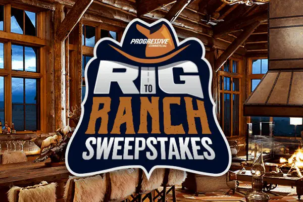 Progressive Commercial Rig to Ranch Sweepstakes