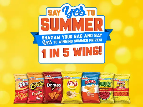 Frito-Lay Say Yes to Summer Instant-Win Game