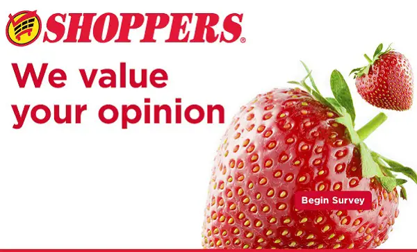 Shoppers Listens Customer Satisfaction Survey