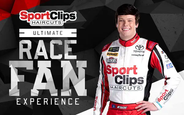 Sport Clips Nascar Race Experience Sweepstakes