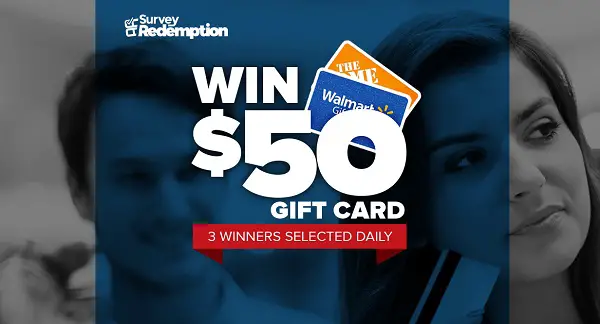 Win A $50 Gift Card Sweepstakes