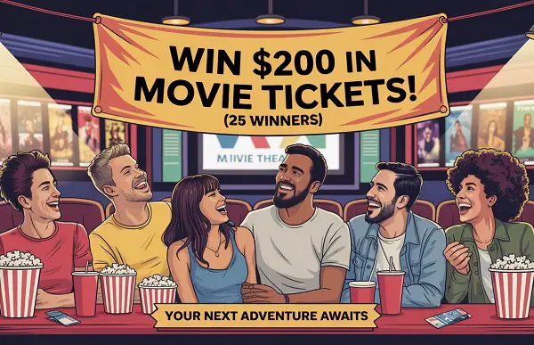T-Mobile Tuesdays Week Sweepstakes - Win $200 in Movie Tickets! (25 Winners)