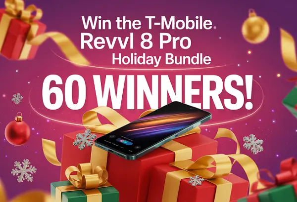T-Mobile Tuesday Giveaway: Score a Revvl 8 Pro + 1 Year of Service! (60 Winners)