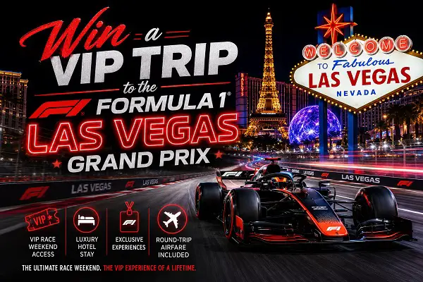 T-Mobile Tuesdays Week Sweepstakes 2026 – Win a VIP Trip to the Formula 1 Las Vegas Grand Prix