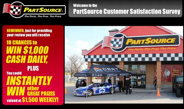 PartSource Customer Satisfaction Survey