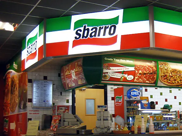 Tell Sbarro Feedback in Customer Survey