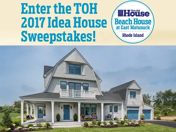 This Old House Beach House at East Matunuck Sweepstakes