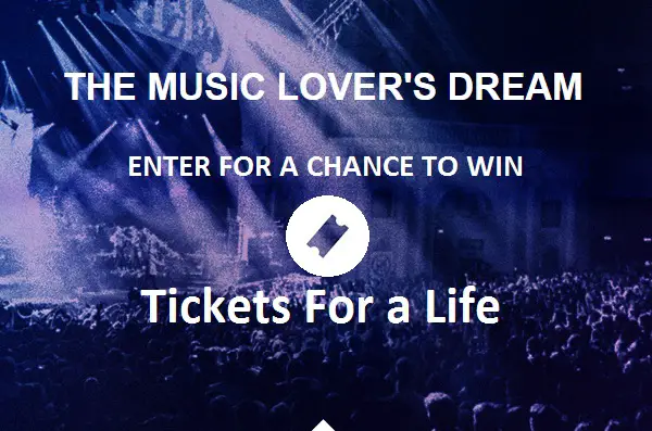 Summer 2016 Tickets for Life Sweepstakes