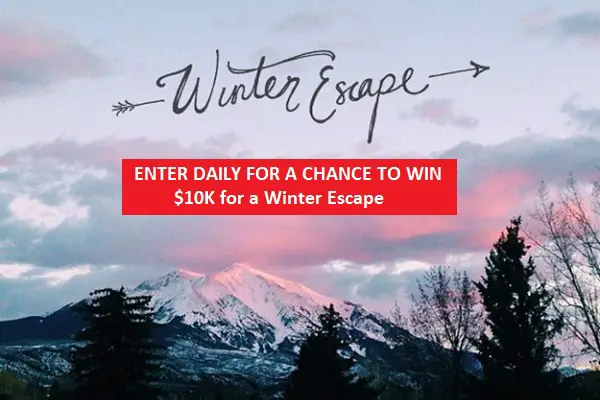 Win $10k for Winter Escape from Travel Channel